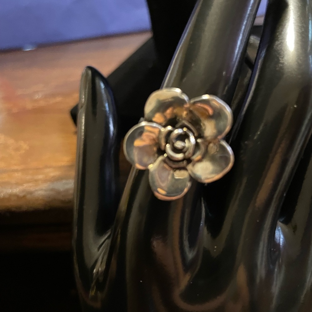 Women's Sterling Silver 925
Ring, flower